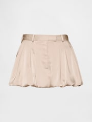 GapStudio Beige Bubble Mini Skort - Image 4 of 5