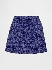 GapStudio Blue Dot Bubble Mini Skort - Image 4 of 6