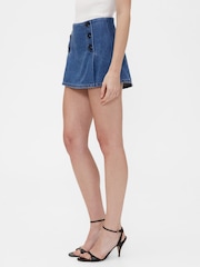 GapStudio Blue Denim Sailor Skort - Image 3 of 6