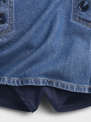 GapStudio Blue Denim Sailor Skort - Image 5 of 6