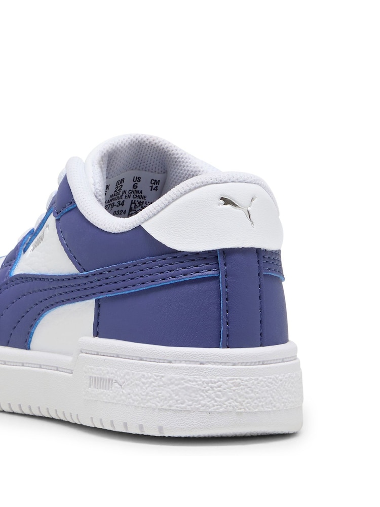 Puma Chalk White Baby Girls CA Pro Classic AC Trainers - Image 6 of 6