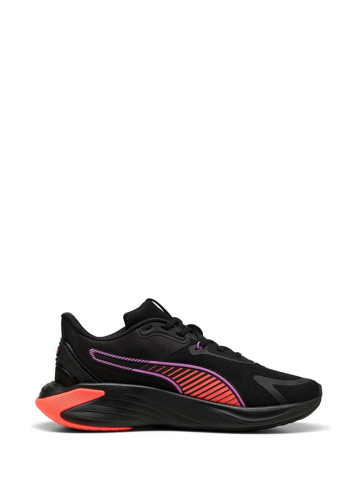 Puma Charcoal Black Mens PWR Hybrid Training Shoes - Image 1 of 6