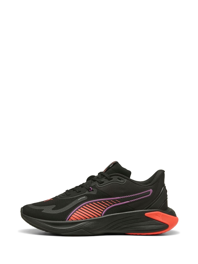 Puma Charcoal Black Mens PWR Hybrid Training Shoes - Image 2 of 6