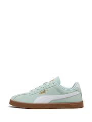 Puma Light Blue Club II Suede Sneakers - Image 2 of 6
