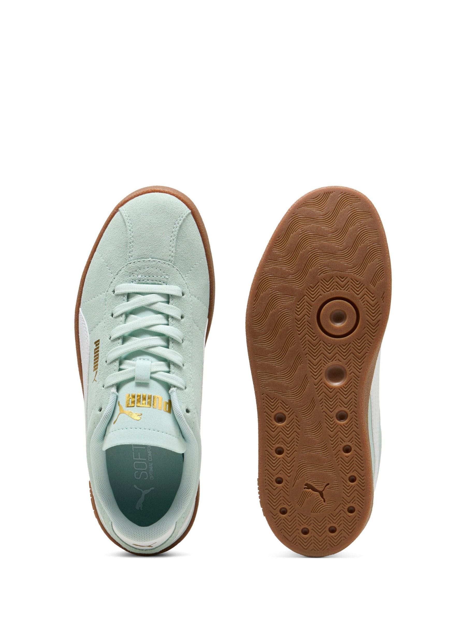 Buy Puma Light Blue Club II Suede Sneakers from the Next UK online