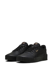 Puma Black Kids Youth Carina 3.0 Sneakers - Image 3 of 6