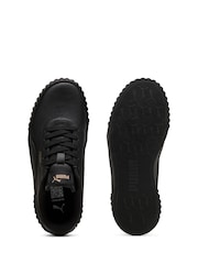Puma Black Kids Youth Carina 3.0 Sneakers - Image 4 of 6