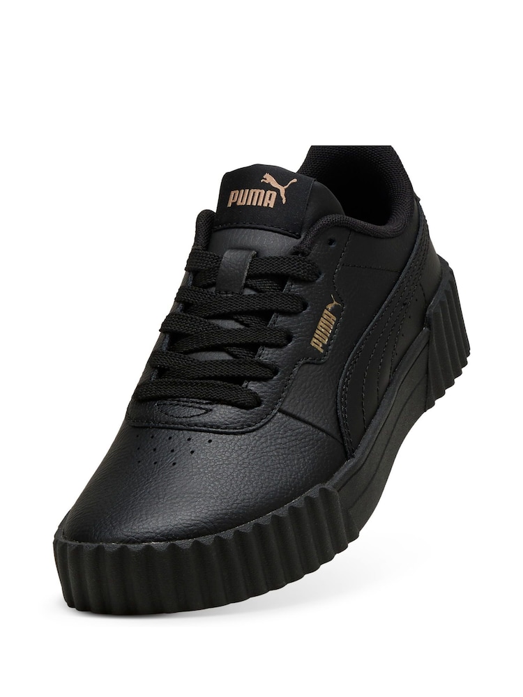 Puma Black Kids Youth Carina 3.0 Sneakers - Image 5 of 6