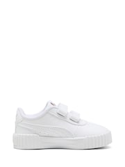 Puma White Toddlers Carina 3.0 Sneakers - Image 1 of 6