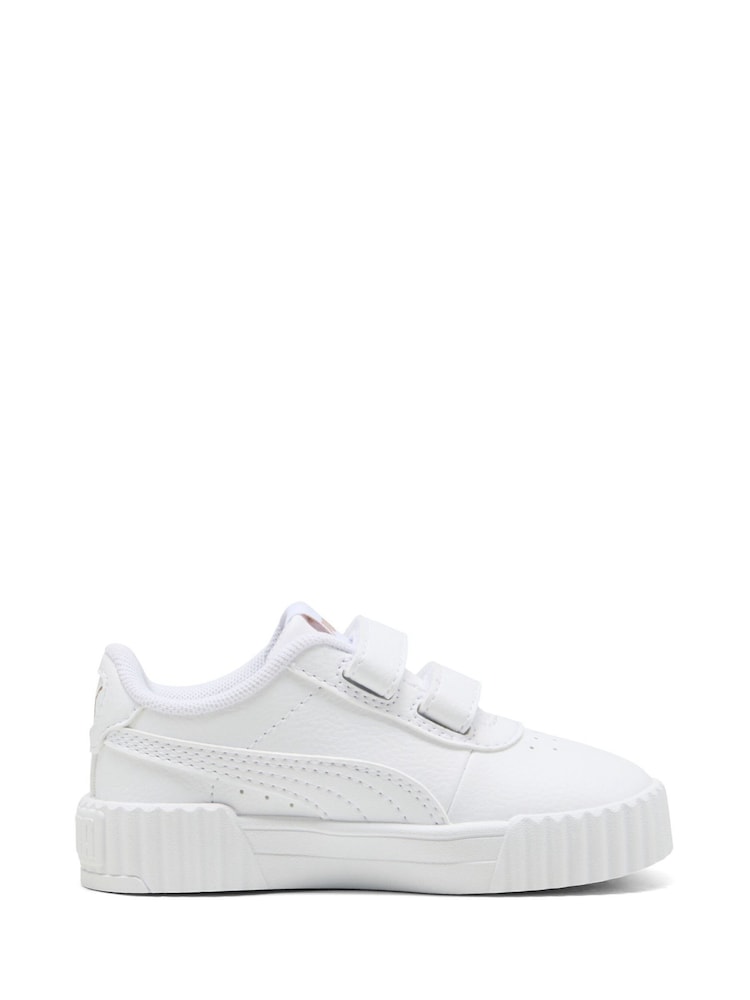 Puma White Toddlers Carina 3.0 Sneakers - Image 1 of 6