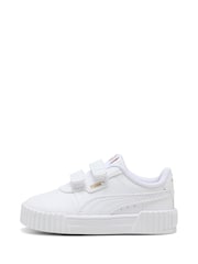 Puma White Toddlers Carina 3.0 Sneakers - Image 2 of 6