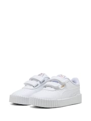 Puma White Toddlers Carina 3.0 Sneakers - Image 3 of 6