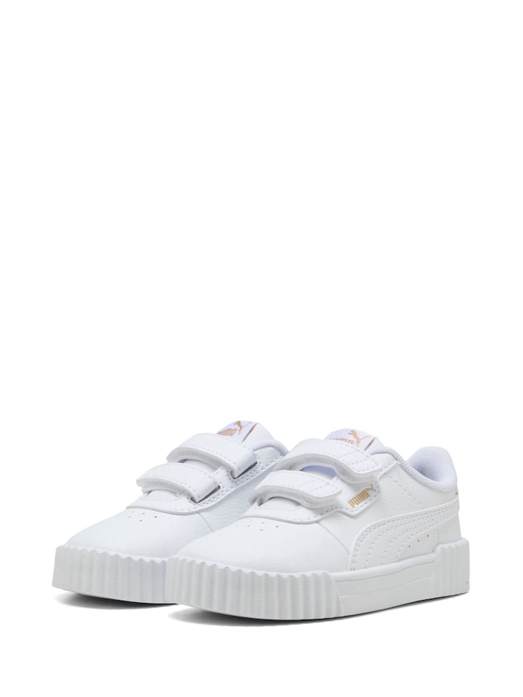 Wit - Puma Toddlers Carina 3.0 Sneakers - Image 3 of 6