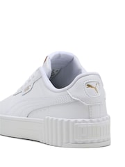 Puma White Kids Youth Carina 3.0 Sneakers - Image 6 of 6