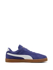 Puma Blue Club II Suede Sneakers - Image 1 of 6