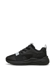 Puma Black Kids Soft Wired 2 Sneakers - Image 2 of 6