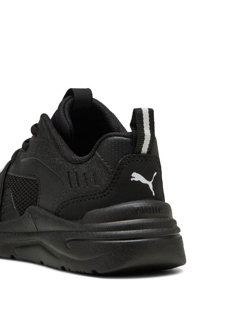 Puma Black Kids Soft Wired 2 Sneakers - Image 5 of 6