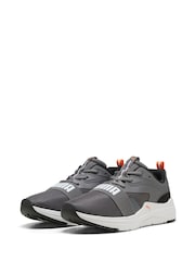 Puma Grey Mens SOFTRIDE Wired 2 Sneakers - Image 3 of 6