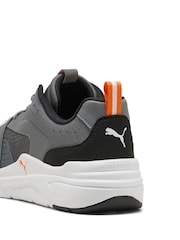 Puma Grey Mens SOFTRIDE Wired 2 Sneakers - Image 6 of 6