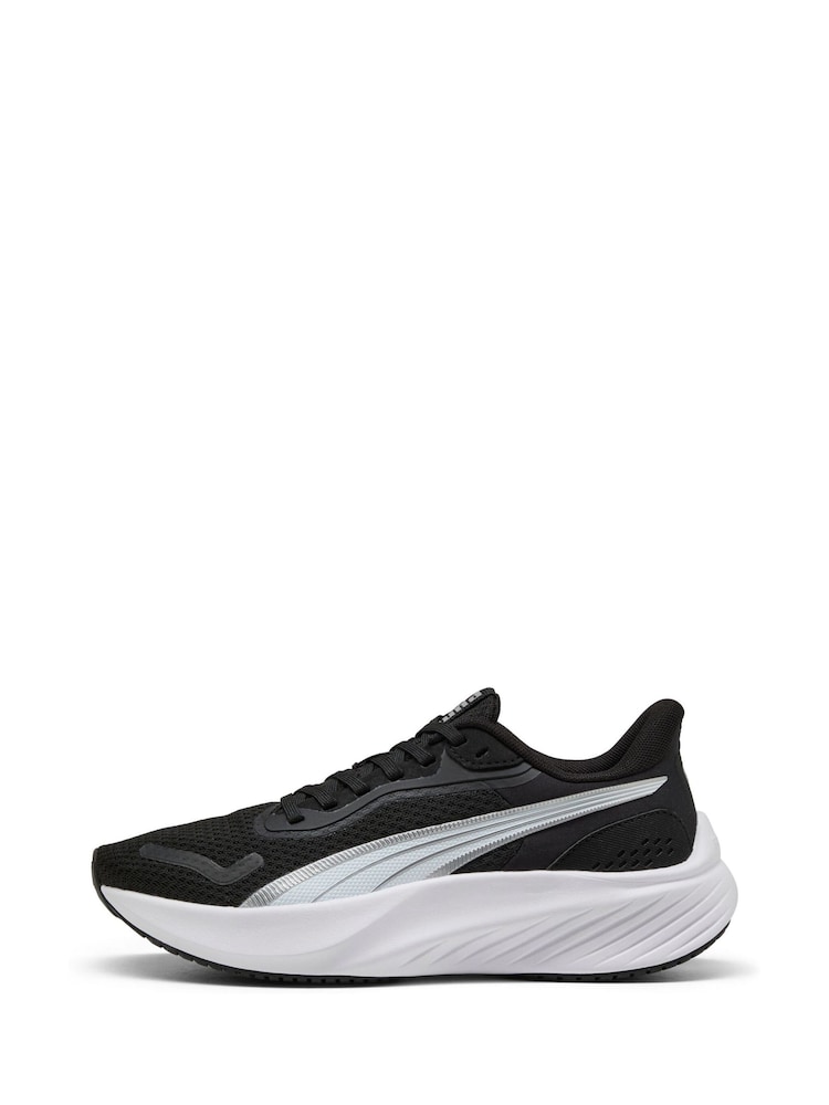 Puma Black Kids Youth Pounce Lite Running Shoes - Image 2 of 6