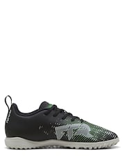 Puma Charcoal Black Junior Future 8 Play Tt Football Boots - Image 1 of 6