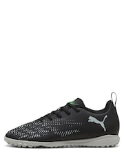 Puma Charcoal Black Junior Future 8 Play Tt Football Boots - Image 2 of 6