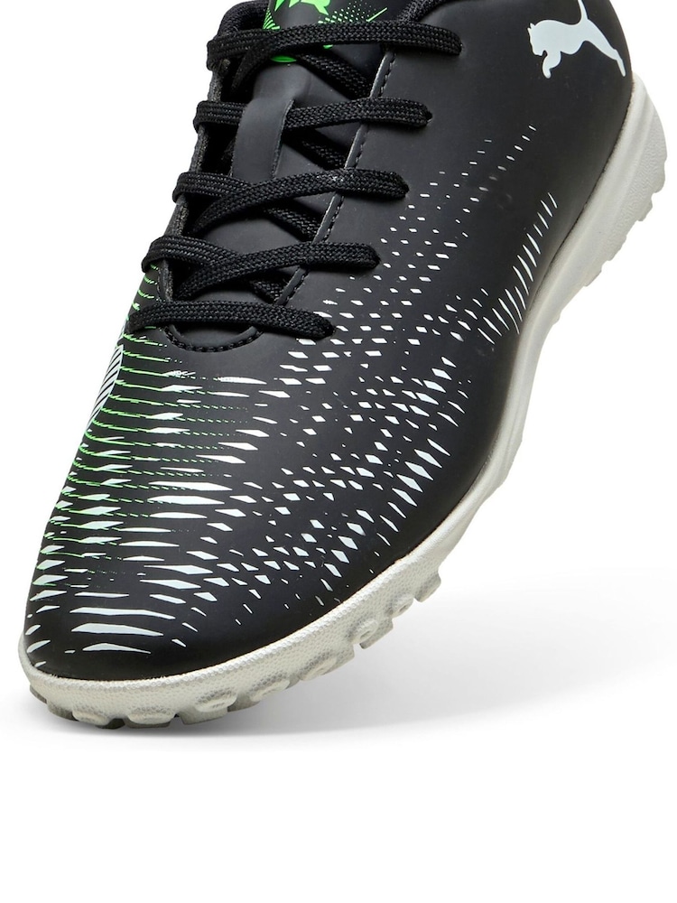 Puma Charcoal Black Junior Future 8 Play Tt Football Boots - Image 6 of 6