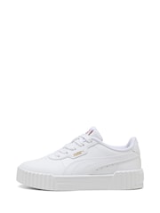 Puma White Kids Carina 3.0 Sneakers - Image 2 of 6