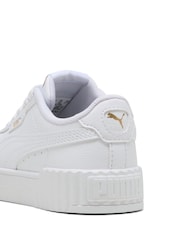 Puma White Kids Carina 3.0 Sneakers - Image 6 of 6