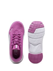 Puma Purple Kids Youth FlexFocus Lite Modern Running Shoes - Image 4 of 6