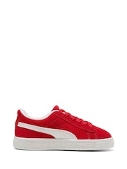 Puma Red Boys Suede Classic Sneakers - Image 1 of 6