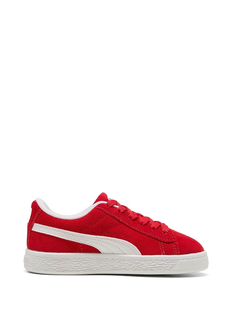 Puma Red Boys Suede Classic Sneakers - Image 1 of 6
