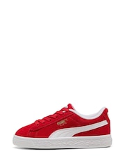 Puma Red Boys Suede Classic Sneakers - Image 2 of 6