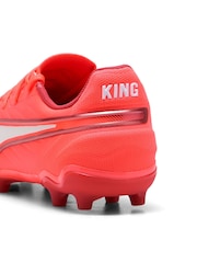 Puma Red Boys KING MATCH FG/AG Football Boots - Image 6 of 6
