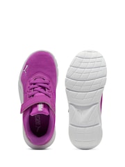 Puma Purple Kids FlexFocus Modern Running Shoes - Image 4 of 6