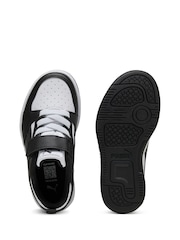 Wit - Puma Kids Rebound V6 Lo Sneakers - Image 6 of 6