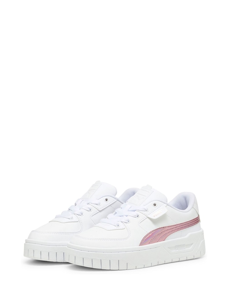 Puma Chalk White Kids Youth Cali Dream Iridescent Sneakers - Image 2 of 6