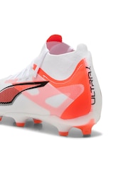 Puma White ULTRA 5 MATCH+ FG/AG Football Boots - Image 6 of 6