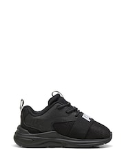 Puma Black Toddlers Soft Wired 2 Sneakers - Image 1 of 6