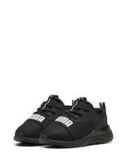 Puma Black Toddlers Soft Wired 2 Sneakers - Image 3 of 6