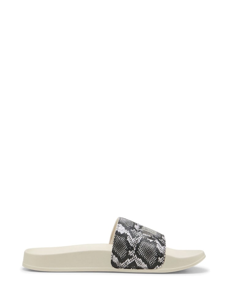 Puma White Womens Leadcat 2.0 Snake Chic Slides - Image 1 of 6