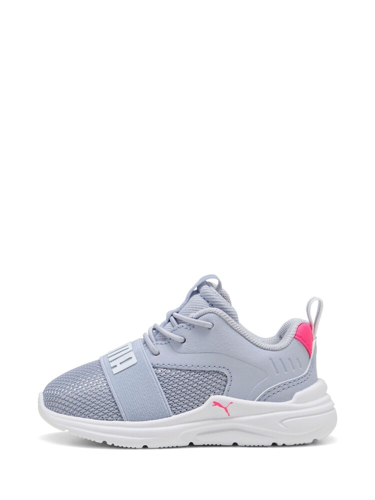 Puma Light Blue Toddlers Soft Wired 2 Sneakers - Image 2 of 6