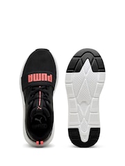 Puma Charcoal Black Kids Youth Softride Wired 2 Sneakers - Image 5 of 6