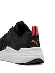 Puma Charcoal Black Kids Youth Softride Wired 2 Sneakers - Image 6 of 6