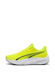 Puma Yellow Kids Youth Pounce Lite Running Shoes - Image 2 of 6
