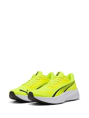 Puma Yellow Kids Youth Pounce Lite Running Shoes - Image 3 of 6