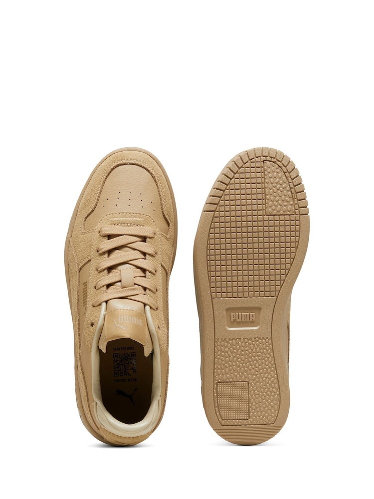 بني - حذاء رياضي خفيف Carina Street للنساء من Puma - Image 5 of 6