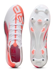 Puma White Mens ULTRA 5 MATCH MxSG Football Boots - Image 4 of 6