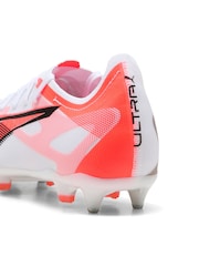Puma White Mens ULTRA 5 MATCH MxSG Football Boots - Image 6 of 6
