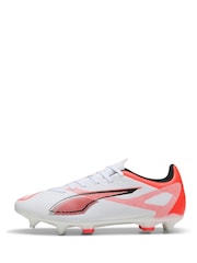 Puma White Ultra 5 Play Mxsg Football Boots - Image 2 of 6